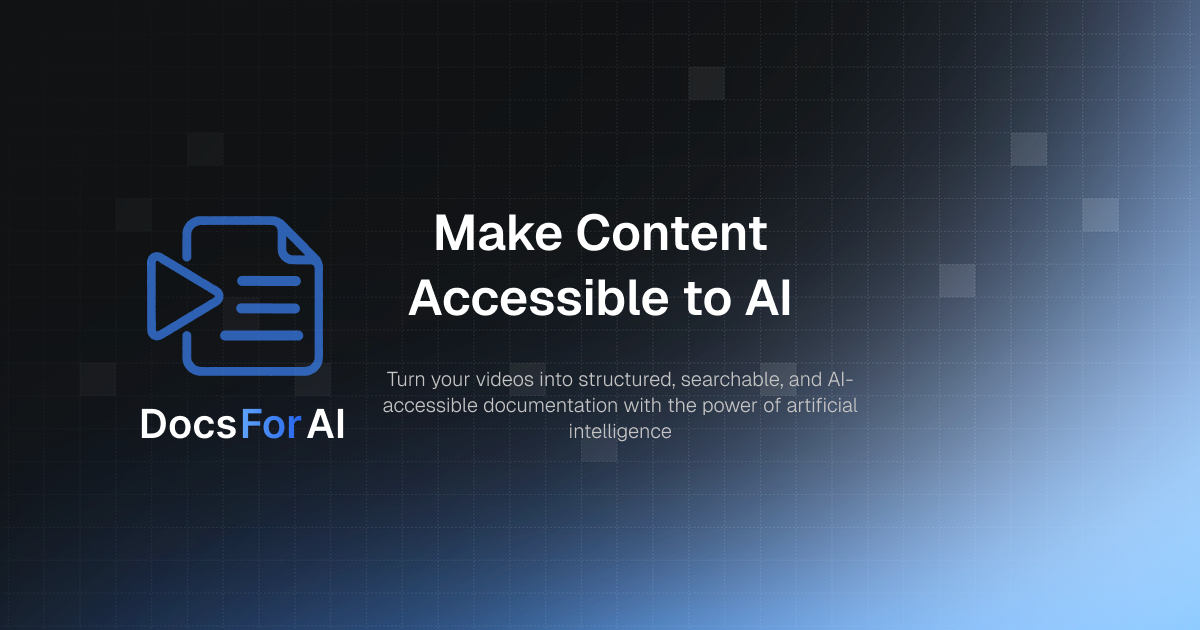 DocsForAI